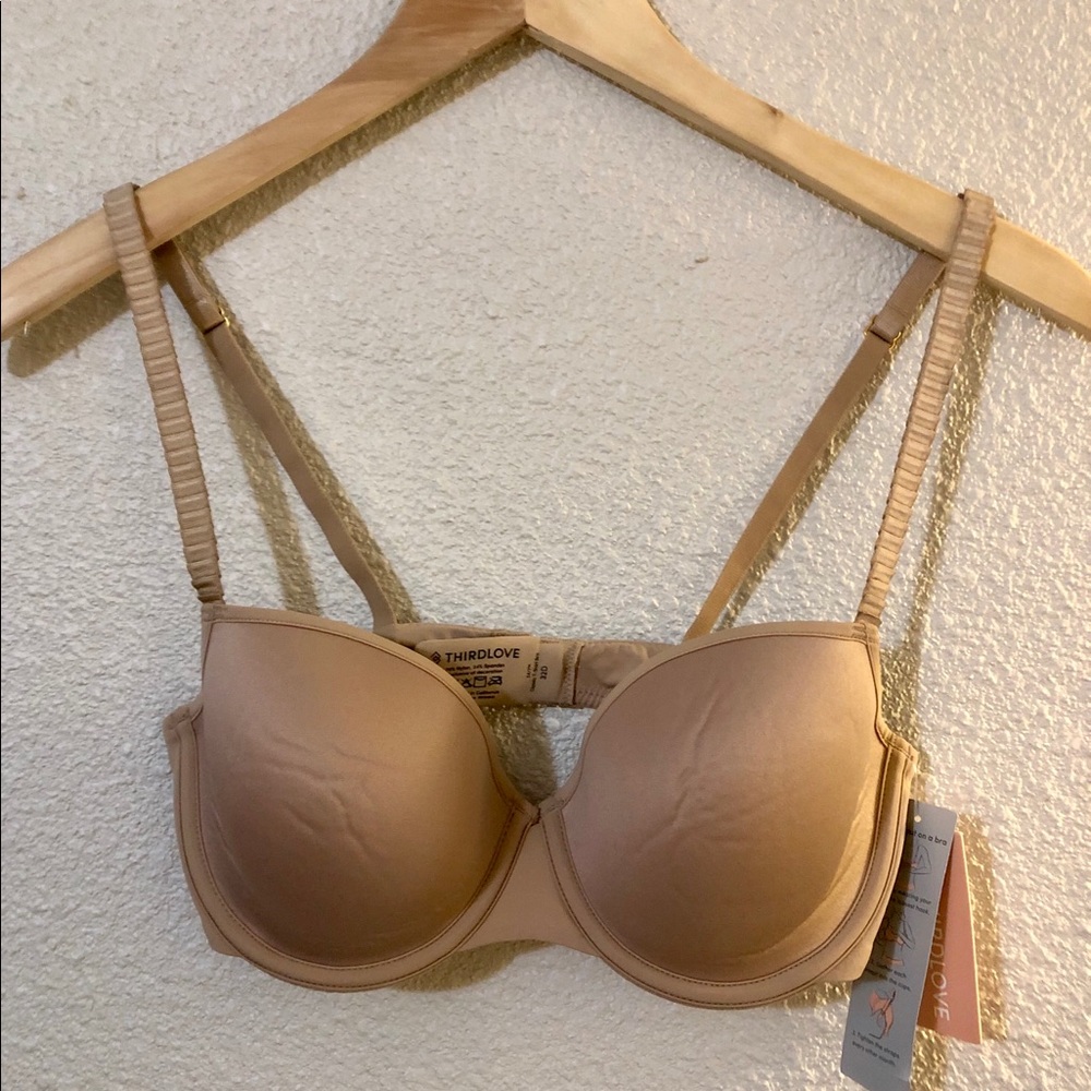 Third Love NWT T-shirt bra tan 32D